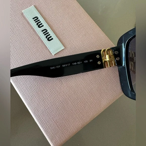 Miu Miu Sunglasses SMU 10Y 56 17 - Picture 10 of 10
